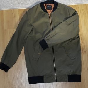 Oversized Bomber Jacket